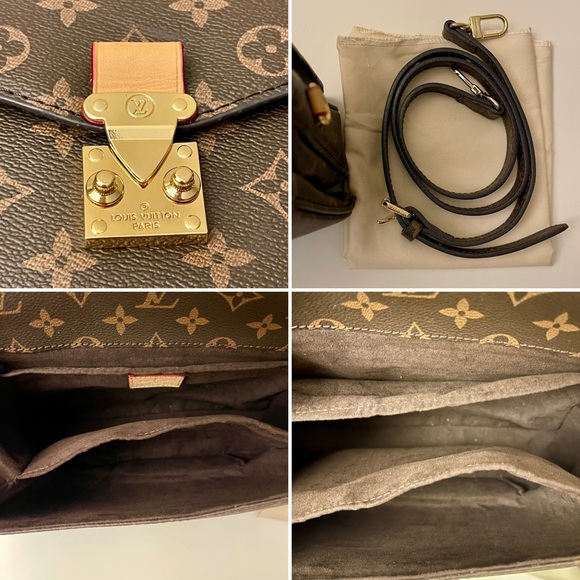 New Monogram Satchel with Gold-Tone S-Lock Hardware - Picture 5 of 10